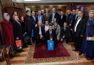 Palandöken'de gurbet-sıla buluşması